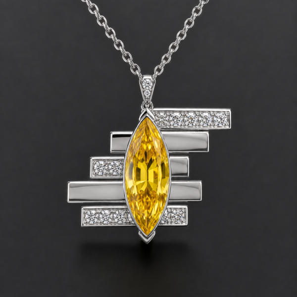 女墜→有色寶石 